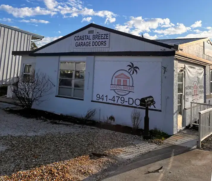 Coastal Breeze Garage Doors office building in Englewood, Florida